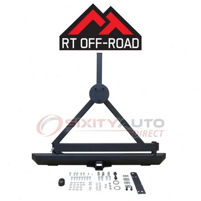 RT Off-Road Rear Bumper for 1987-2006 Jeep Wrangler - Body  pm Foto 1 de 4