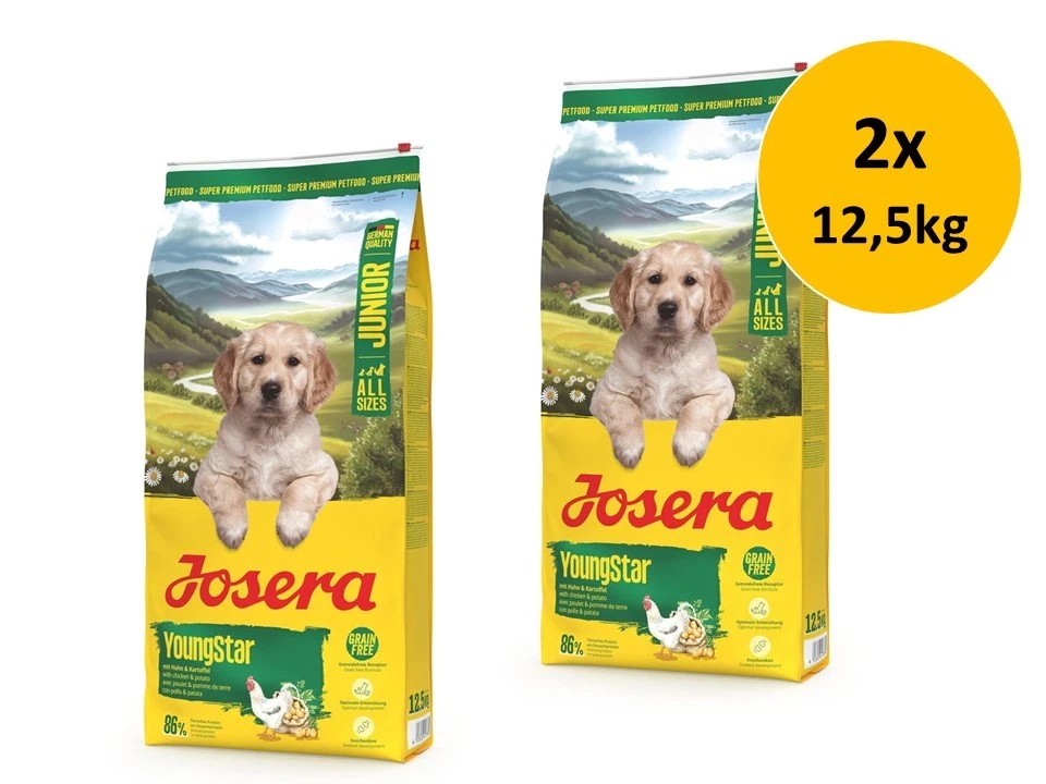 Josera YoungStar | 2x 12,5 kg Aufzuchtfutter Sparpack - Bild 1 von 1
