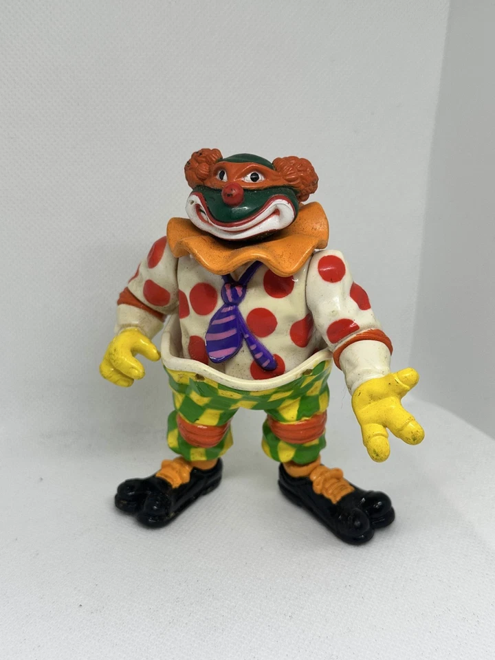 Винтажная игровая экшн-фигурка 1992 TMNT Clownin' Mikey Teenage Mutant Ninja Turtles - Изображение 1 из 3