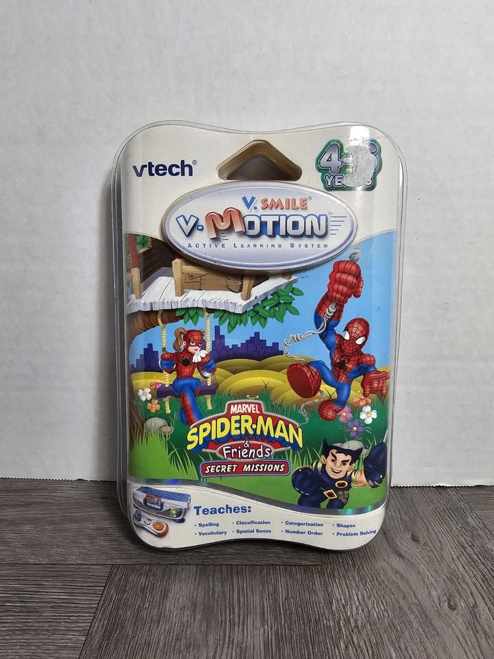 VTech Learning Game: Marvel Spider-Man & Friends (Secret Missions) 2004 - Image 1 of 2