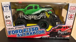 Ford F-150 SVT Raptor RC Remote Control Monster Truck - Green - Brand New - Picture 1 of 2