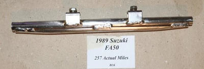 Luces traseras Suzuki Fa50 1989 barra cromada con pernos... (poco de 276 millas) Foto 1 de 2