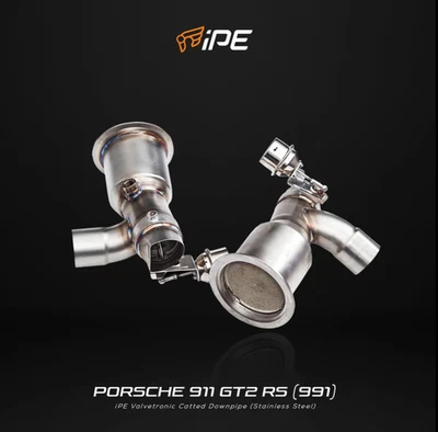 Tubo de escape 200 celdas Cat PORSCHE 911 GT2 RS (991.2) iPE Foto 1 de 3