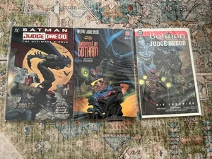 Batman Judge Dredd Judgement Gotham & Ultimate Riddle Comics 3er SET - Bild 1 von 4