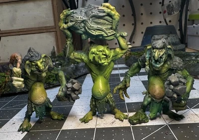 游戏工作室 / Age of Sigmar / Gloomspite Gitz / Rockgut Troggoths x3 — 第 1/4 张图片
