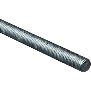National Hardware N179-549 4000BC Steel Threaded Rod in Zinc plated - Picture 1 of 1