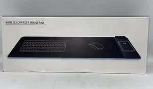 FutureCharger RGB Gaming Mouse Pad with Wireless Charger Soft Keyboard Pad La... - Picture 1 of 6