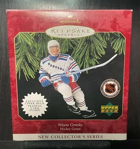 1997 Hallmark Keepsake Ornament Wayne Gretzky Hockey Greats New York Rangers - Picture 1 of 5