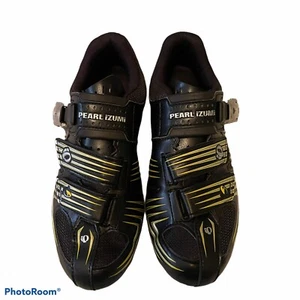 PEARL IZUMI Race RD Mens Cycling Shoe-Size Eur 40 Excellent Black - Picture 1 of 9