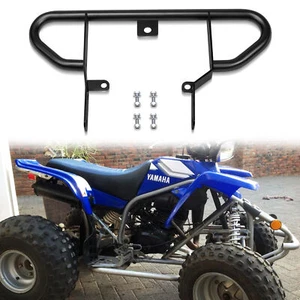 Black ATV Rear Grab Bar Bracket Steel Bumper For Yamaha Blaster YFS 200 1988-06 - Picture 1 of 8