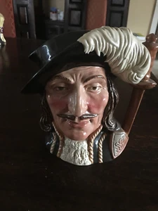 Royal Doulton "Four Musketeers" Figural Toby Character Mugs 1984 - Picture 1 of 1