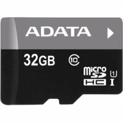 ADATA Premier 32GB UHS-I Class10 MicroSDHC Memory Card with Adapter - Image 1 of 3