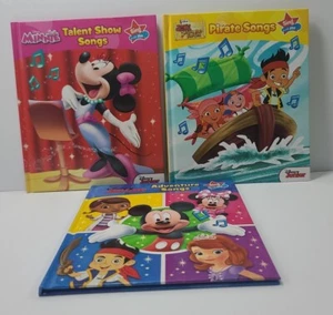 Disney Junior Sing with Me Sing Along Music Lot Of 3 Books - Picture 1 of 6