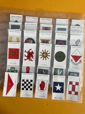 cigarette cards army corps & divisional signs 1914 - 1918 - 1924 full set