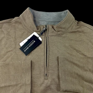 Suéter Pullover Mizzen Main Qtr Cremallera Rendimiento Elastizado Napa Cremallera XL Beige - Imagen 1 de 7