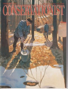 Conservationist February 1997 Maple Harvest, Duck Stamp, Winter Sky (Magazine: C - Imagen 1 de 2