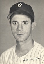 1949 Gus Niarhos  NEW YORK YANKEES  UNSIGNED  6-1/2 x 9  PICTURE PACK PHOTO #3