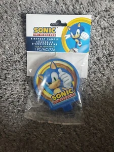 Sonic The Hedgehog Birthday Candle - Picture 1 of 1