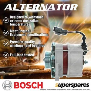 Bosch Alternator for Holden Calais VL Commodore VL 3.0 4.9 5.0 114KW 122KW 150KW - Picture 1 of 2