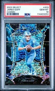 2023 Panini Select Suite Level Cosmic Prizm Jared Goff #433 - Picture 1 of 2