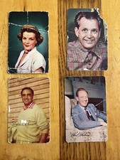 1953 Mother's Cookies Television and Radio Stars - Lot of 4 (all filler)