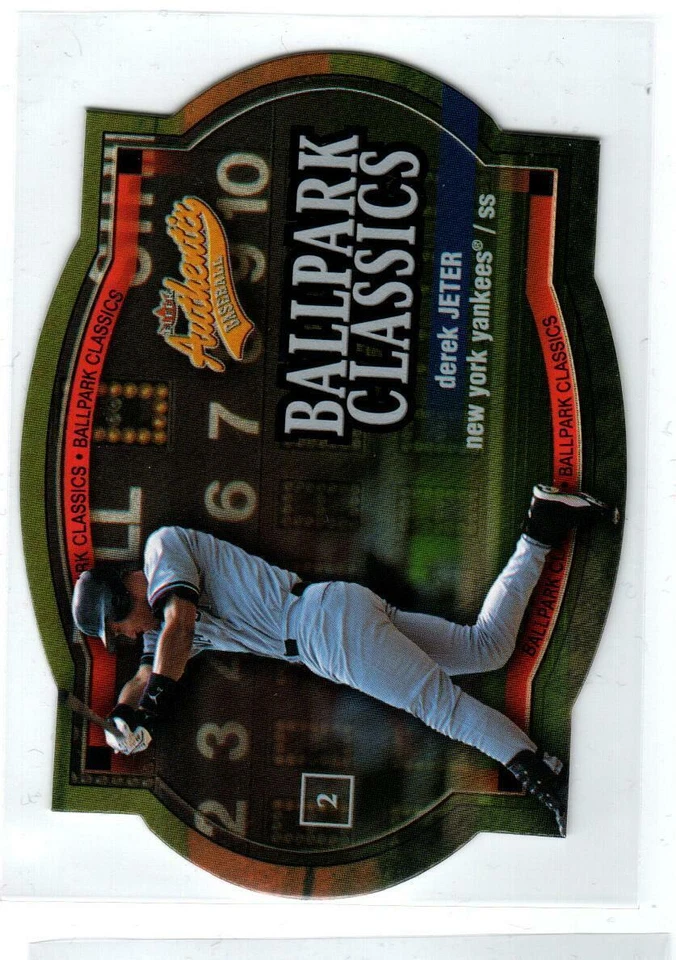 2003 Fleer Authentix Ballpark Classics #1 Derek Jeter (ref 145966) - Image 1 of 1