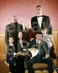 The Addams Family (TV) Jackie Coogan, Lisa Loring, Carolyn Jones 10x8 Photo - Picture 1 of 1
