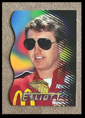 1997 Wheels Viper Sidewinder Die-Cut Bill Elliott McDonald's #S10 Insert - Image 1 of 2