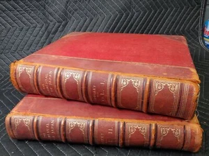 1882 The Ornamental Arts of Japan George Ashdown Audsley Vol 1 and Vol 2 Leather - Imagen 1 de 12