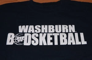 Washburn Ichabods "BODSKETBALL" Short Sleeve T-shirt - S - Picture 1 of 2