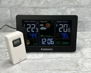 Weather Station Wireless Indoor Outdoor Weather Stations with Atomic Clock, L... - Picture 1 of 12