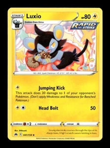Pokemon Crown Zenith LUXIO 041/159 - Picture 1 of 1
