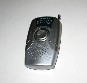 Radio Portátil de Bolsillo Receptor AM/FM Sentry PR799 de Colección con Altavoz PROBADO - Imagen 1 de 4