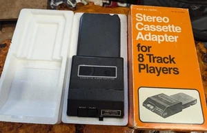 Realistic Stereo Cassette Adapter 8 Spur 12-1875A Japan ungetestet sauber - Bild 1 von 6