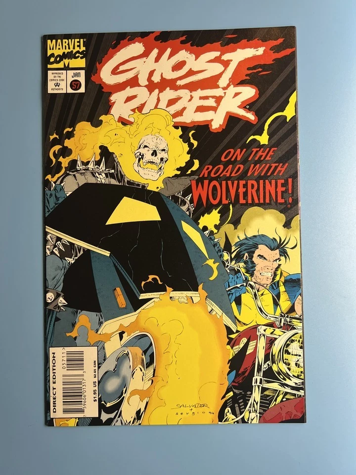Ghost Rider # 57 Marvel Comics 1995 - Image 1 of 3