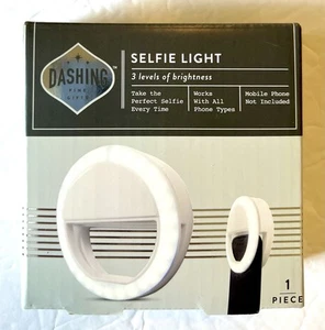 DASHING Cell Phone Selfie Light Photo Enhancer - NEW in Sealed Box - Picture 1 of 3