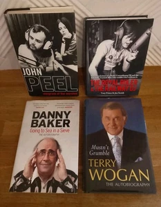 BOOK - X4 Radio Broadcasters Autobiographies Memoirs HB Radio Luxembourg Bundle - Imagen 1 de 2