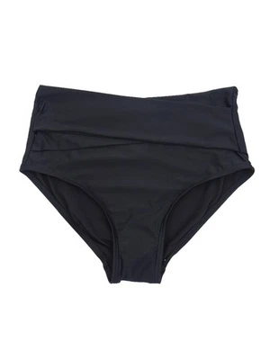 Traje de baño cruzado de cintura alta para mujer Calvin Klein (XXL, negro) Foto 1 de 3