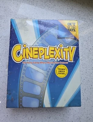 Cineplexity Board Game Premiere Limited Edition New Sealed - Image 1 of 4