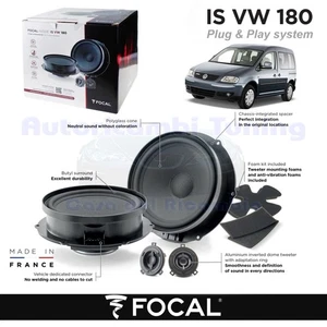 Casse Altoparlanti Anteriori FOCAL plug e play IS VW 180 150w per VW CADDY III - Imagen 1 de 10