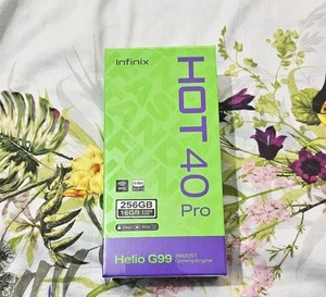 Infinix Hot 40 Pro, 8+256GB, Starlit Black, Sim Free Smartphone, - Picture 1 of 1