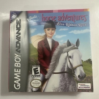 Barbie Horse Adventures: Blue Ribbon Race (Game Boy Advance, GBA) New & Sealed - Image 1 of 4