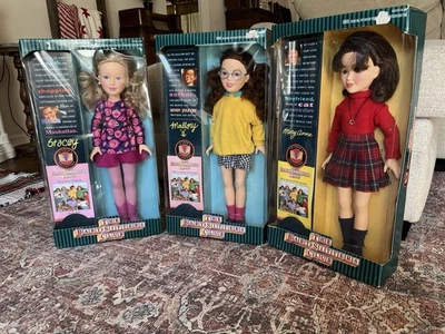 Lote de muñecas Babysitters Club 18" 1993 de colección nuevas en caja con libros Mallory Stacey Mary An Foto 1 de 4
