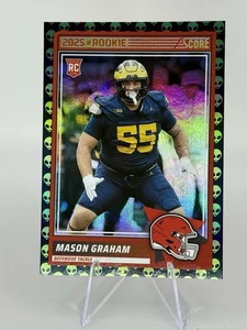 2025 Score Mason Graham Extraterrestrial Cleveland Browns Rookie Case Hit SSP - Picture 1 of 2