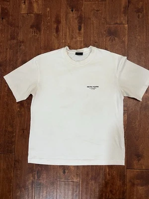 Camiseta para hombre H&M gráfica holgada peso pesado "Nueva York" talla: mediana (M) Foto 1 de 4