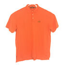 Ralph Lauren Mens Shirt 2XL Polo Golf Short Sleeve 100% Pima Cotton Orange XXL