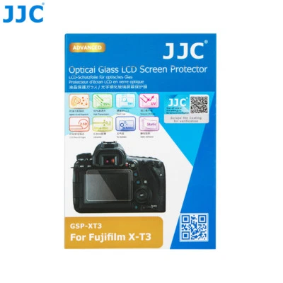 JJC 0.3mm Optical Glass Screen Protector Film for Fujifilm Fuji X-T3 XT3 Camera - Image 1 of 4