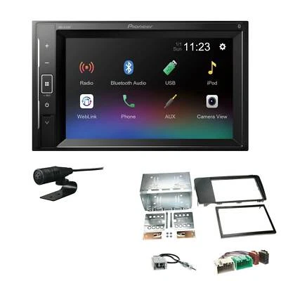 Pioneer DMH-A240BT 2-DIN Autoradio Bluetooth für Volvo V70 II 2004-2007 schwarz - Bild 1 von 4