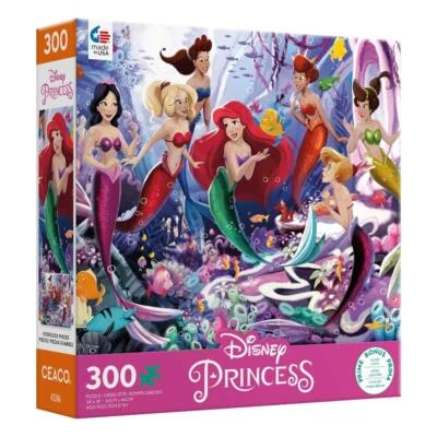 Rompecabezas Ceaco; Disney; Ariel y sus hermanas; 300 piezas; 2246-13 Foto 1 de 2