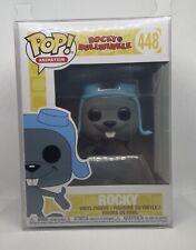 Funko Pop!: - Rocky the Flying Squirrel #448 w/PROTECTIVE COVER
